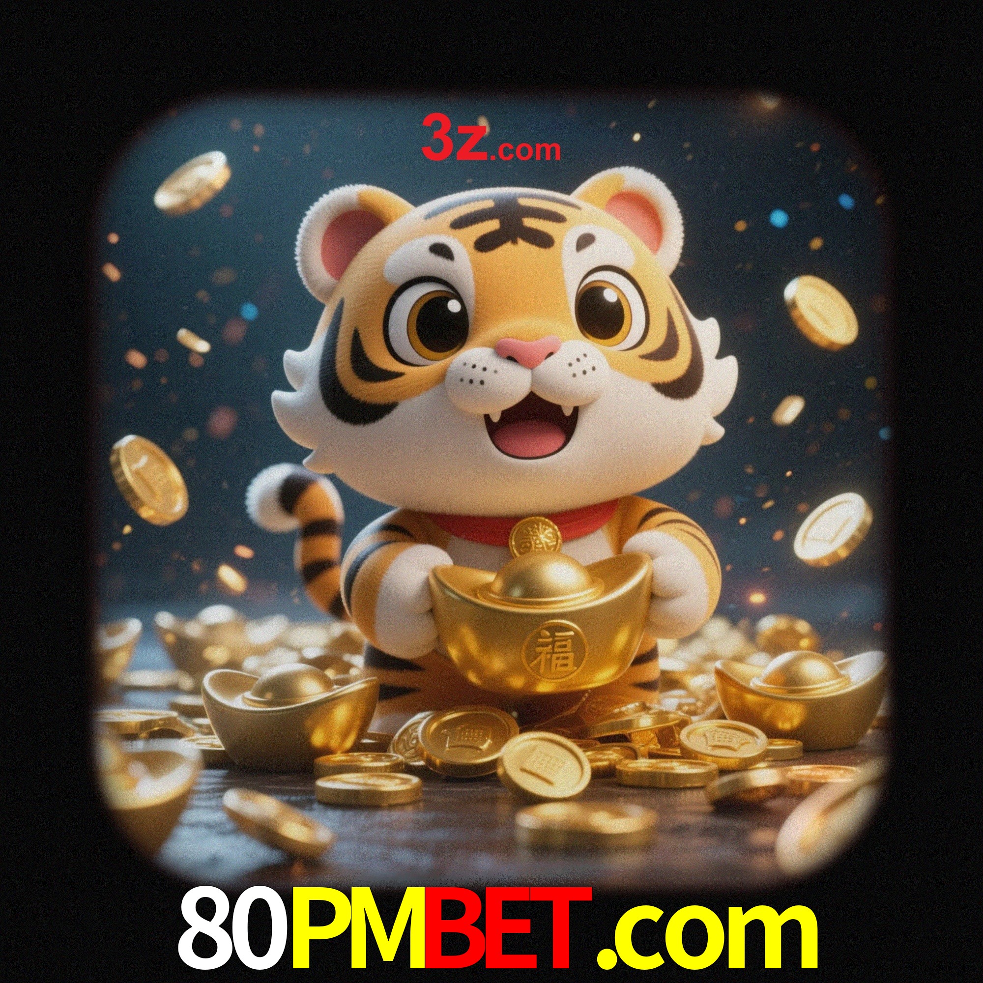 Slot machine 3D icon with number 7 and 1
